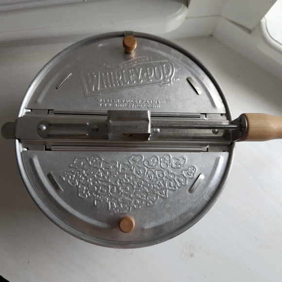 🎩 Whirley Pop Popcorn Machine with Crank Handle - Vintage - Picture 2 of 6